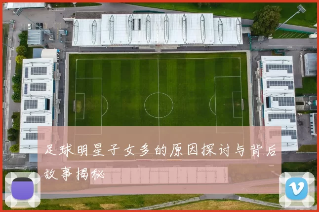 足球明星子女多的原因探讨与背后故事揭秘
