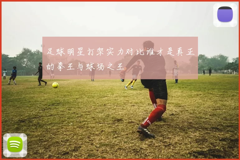 足球明星打架实力对比谁才是真正的拳王与球场之王