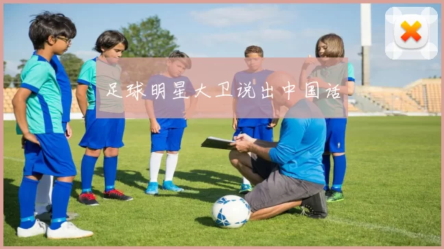 足球明星大卫说出中国话